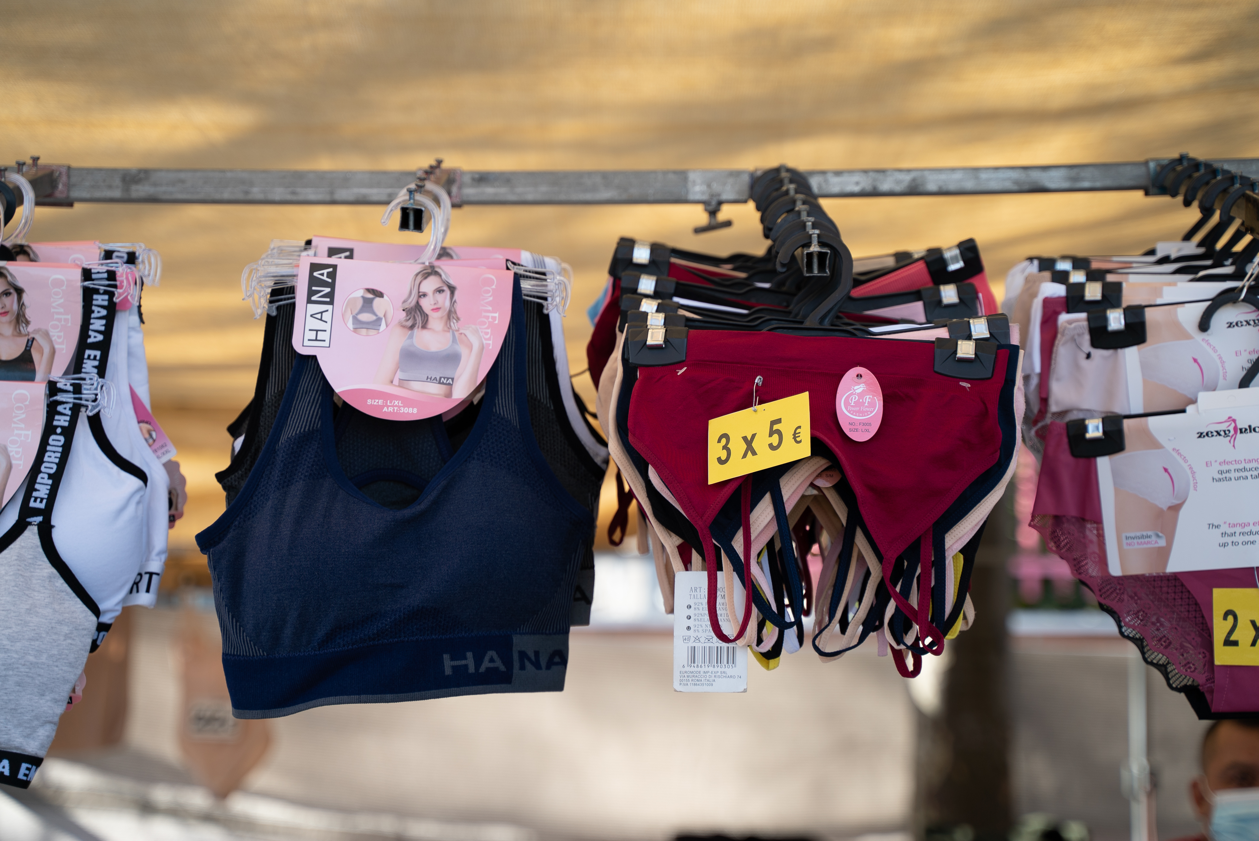 Photo de couverture marché de San Blas Canillejas; rang 1 : lingerie