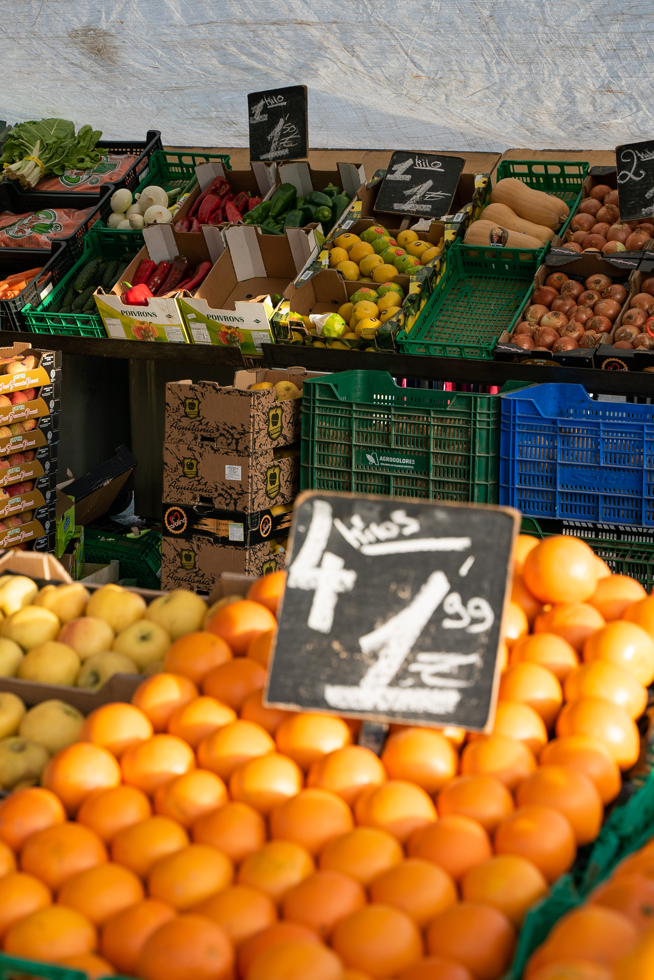 Titelbild Vicálvaro Markt, Post 88: FRUCHTGESCHÄFT