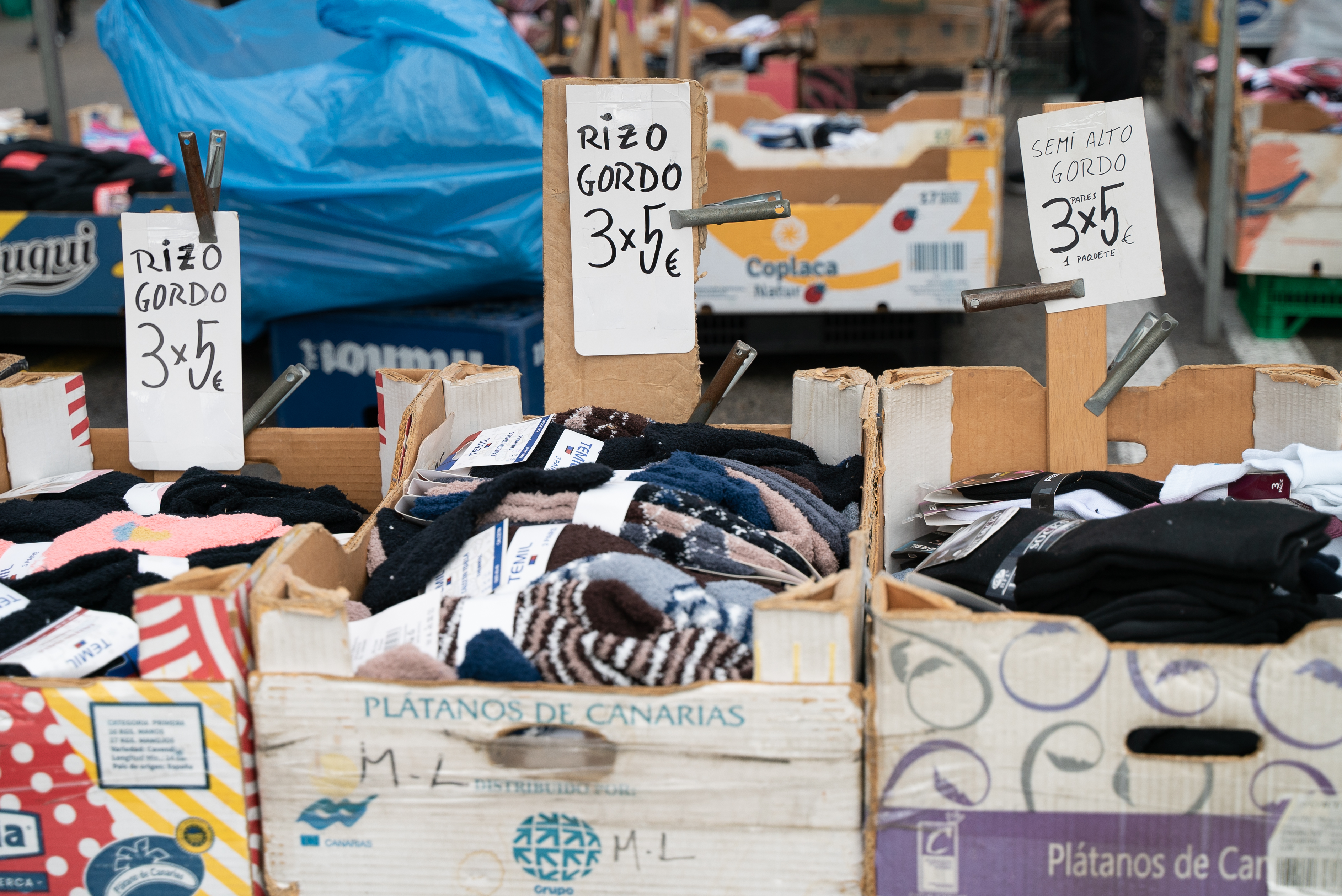 Foto de portada Mercadillo de Aragoneses, Puesto 42: Textil