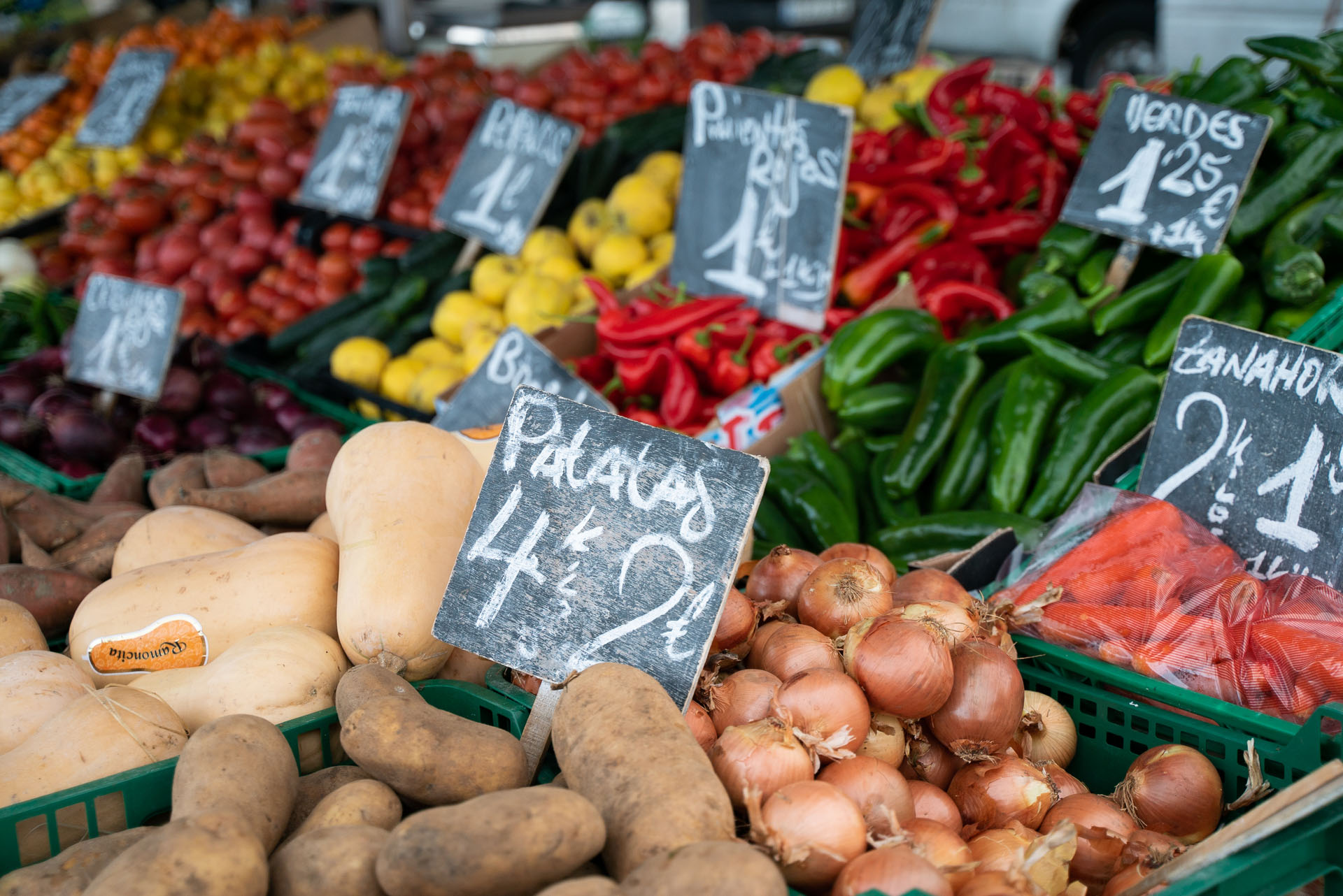 Foto de portada Mercadillo Villa de Vallecas, Puesto 4F: Frutería