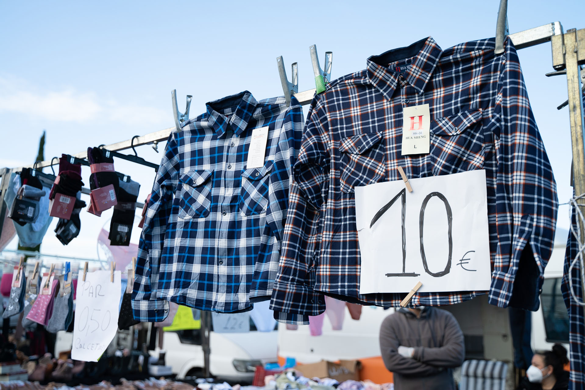 Foto de portada Mercadillo Villa de Vallecas, Puesto 10: textiles El Soleo