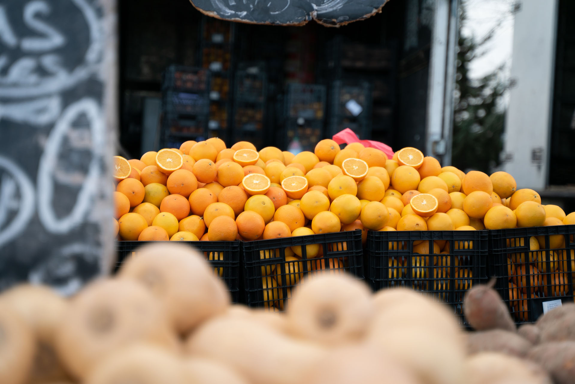 Titelbild Markt von Villa de Vallecas, Post 13F: Obstladen