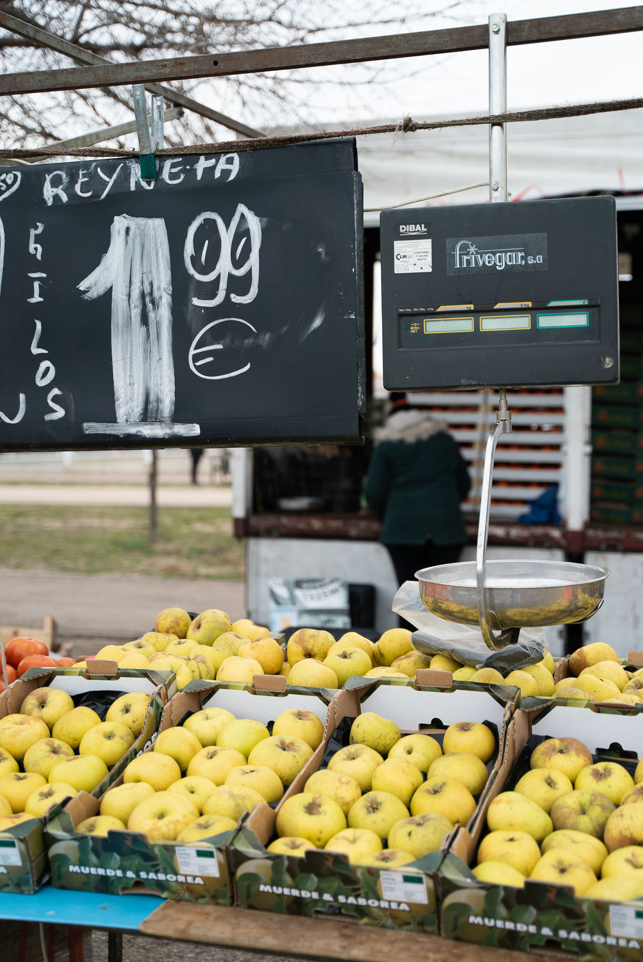 Titelbild Markt von Villa de Vallecas, Post 19F: Obstladen