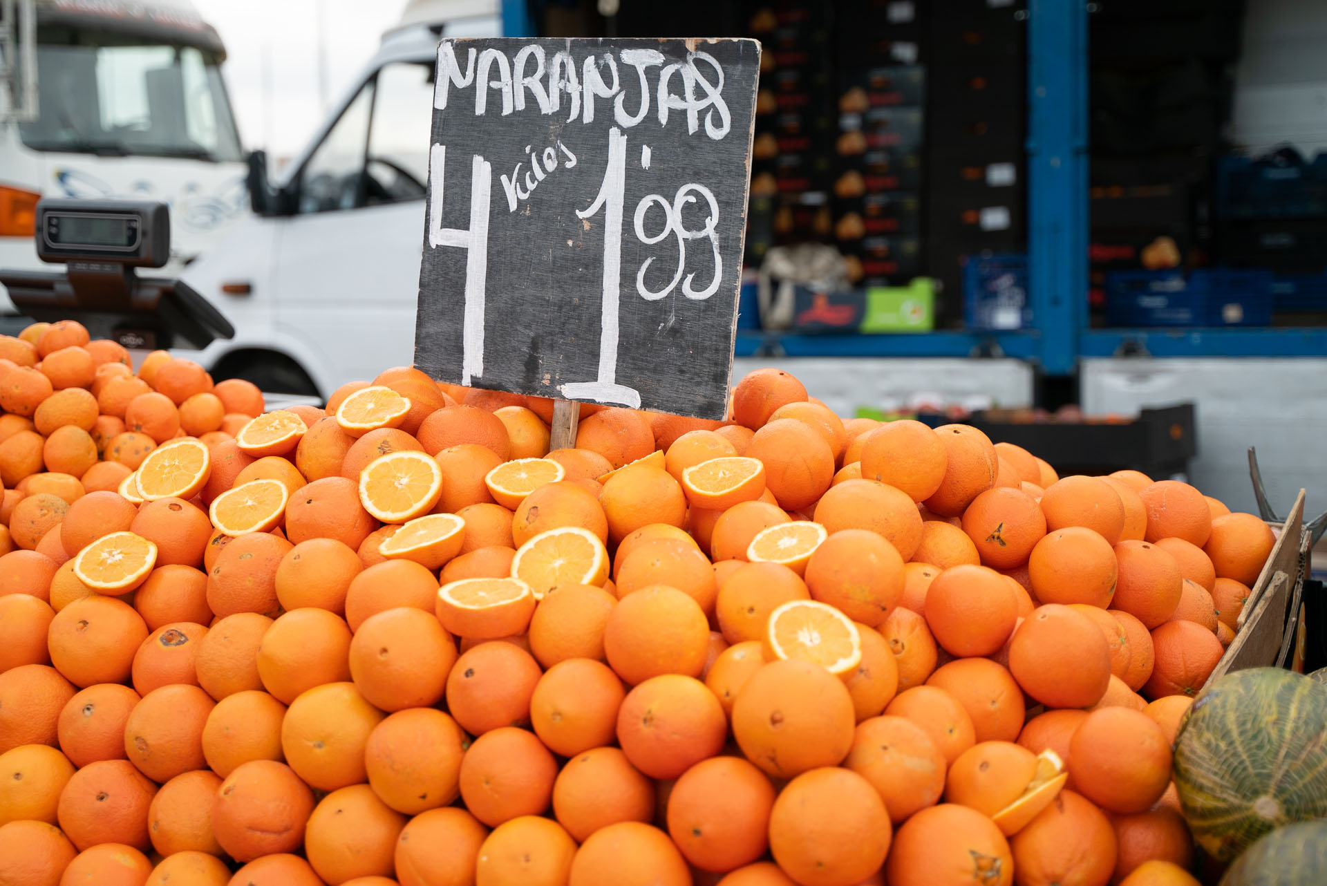 Foto de portada Mercadillo Villa de Vallecas, Puesto 21F: Frutería