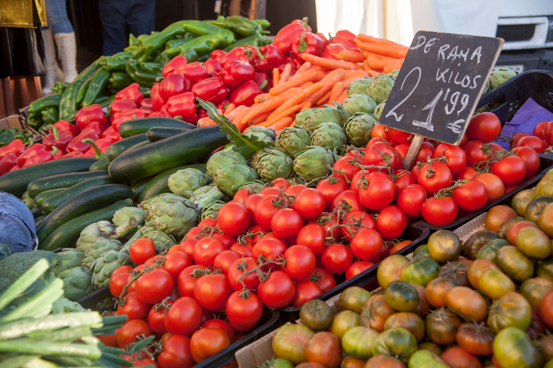 Photo de couverture Marché aux puces de la ville de Los Angeles ; Position3: José Manuel marchand de légumes