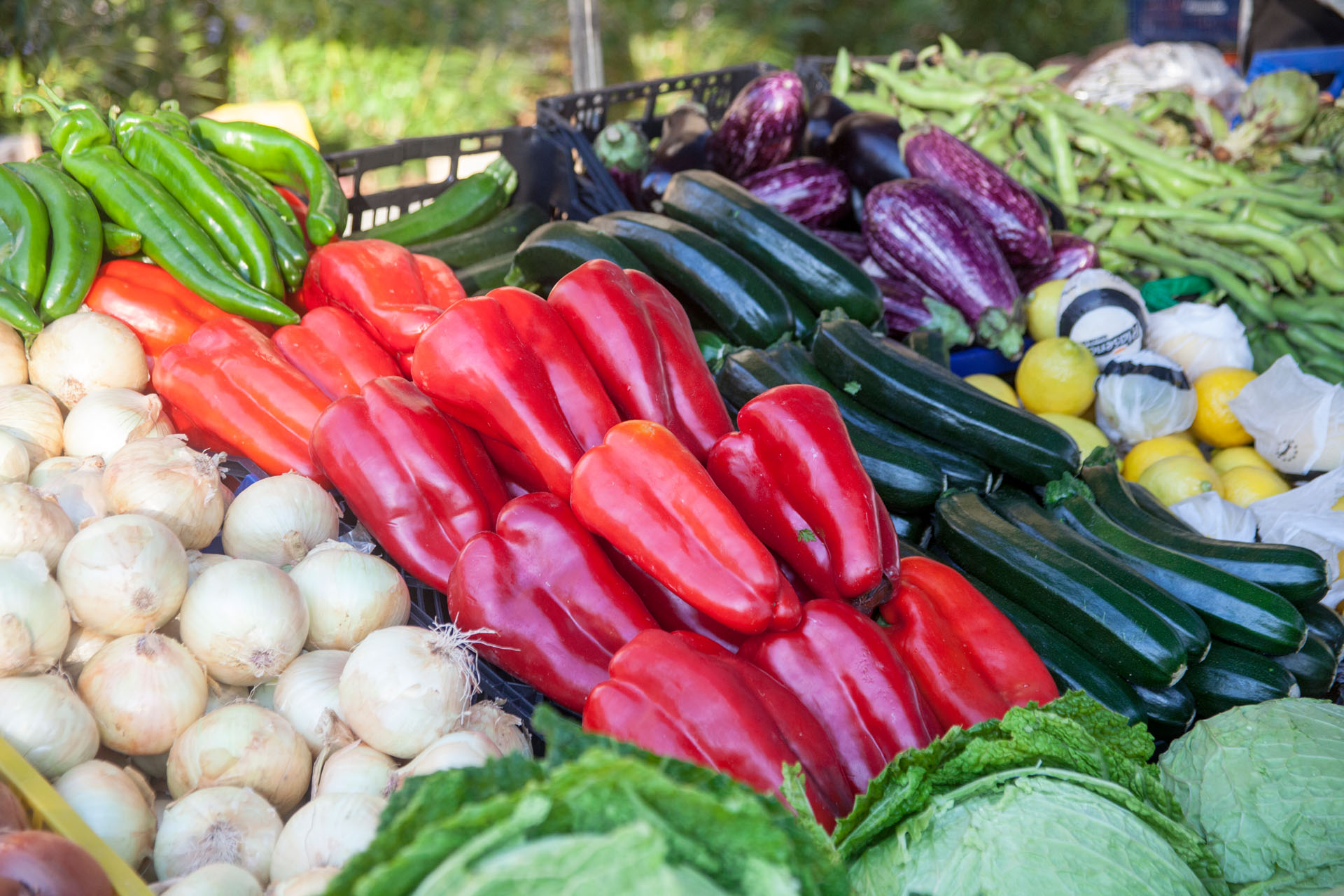 Foto de portada Mercadillo de ciudad de los Ángeles; Puesto 10: Frutería