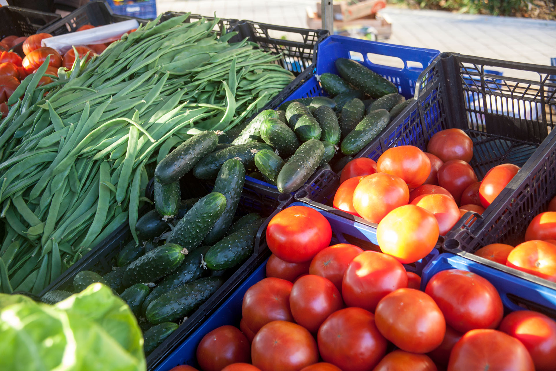 Foto de portada Mercadillo de ciudad de los Ángeles; Puesto 12: Frutería
