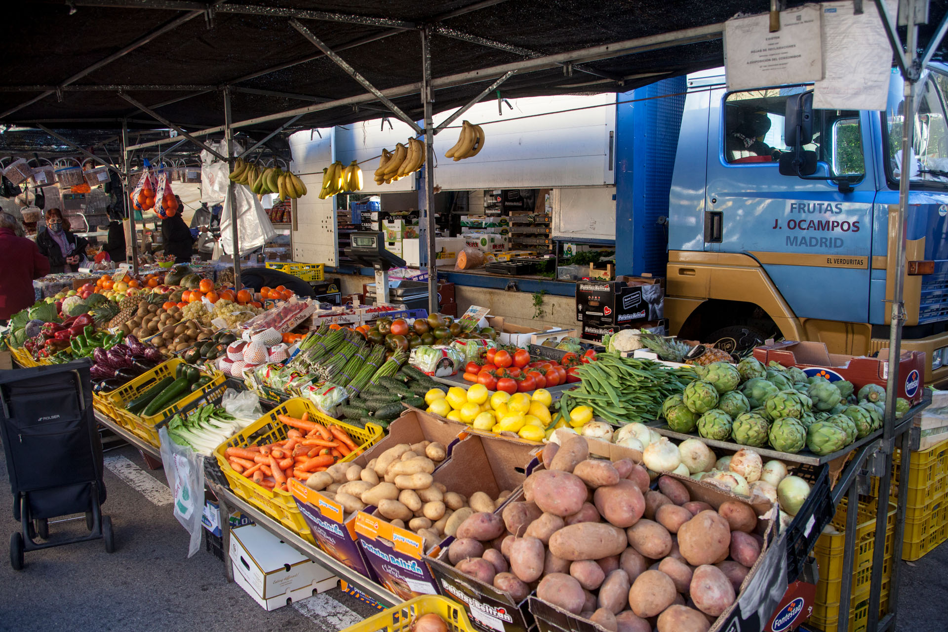 Photo de couverture Marché aux puces de la ville de Los Angeles ; Poste 35 : marchand de légumes