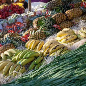 Titelbild Flohmarkt in der Stadt Los Angeles; Post 62: Gemüsehändler