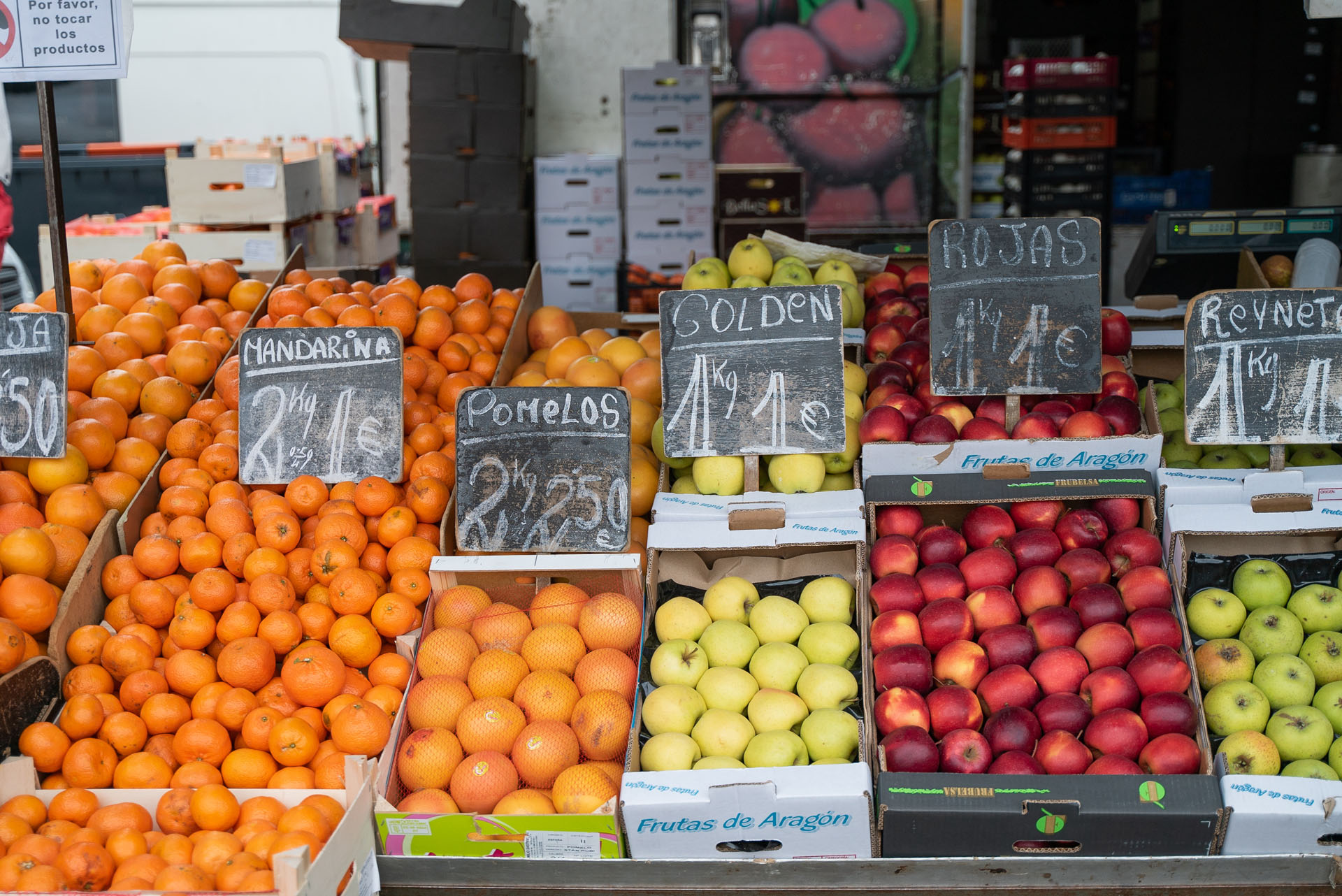 Titelbild Ronda del Sur Marktstand 217: Obstladen
