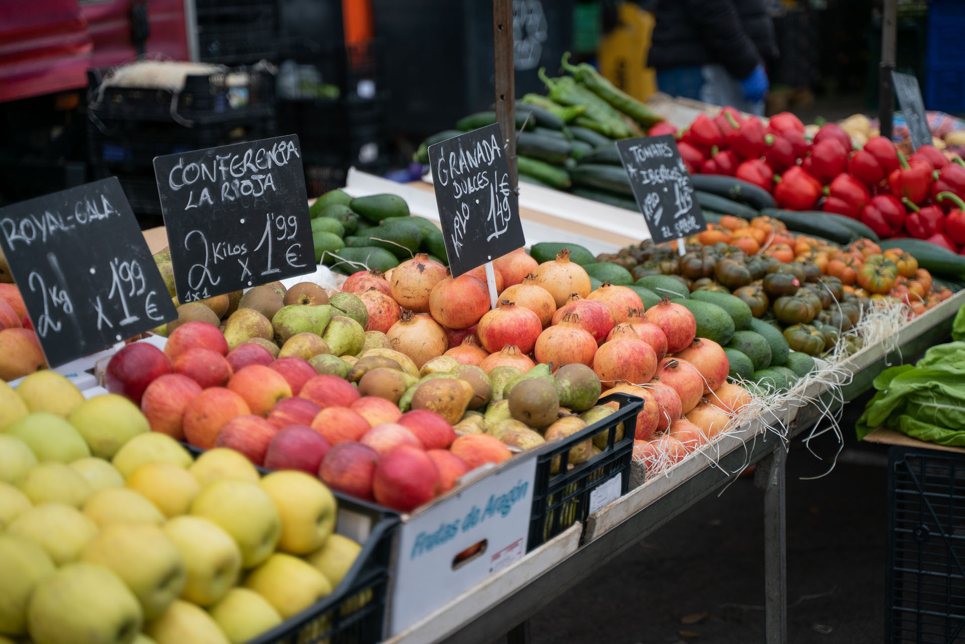 Titelbild Ronda del Sur Marktstand 237: Gemüsehändler