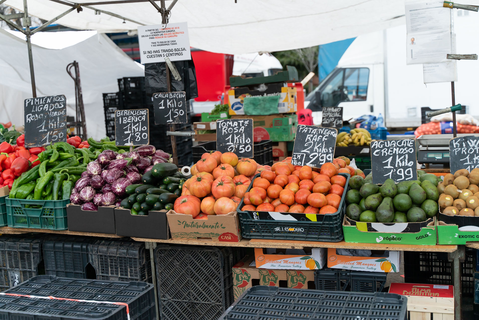 Foto de portada Mercadillo Ronda del Sur puesto 273: Frutería