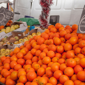 Titelbild Markt von Villaverde Alto, Position 28: Gemüsehändler