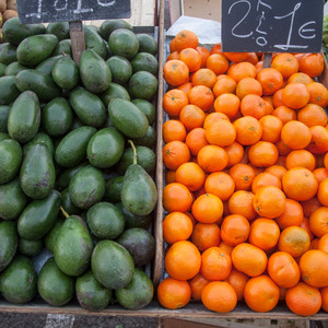 Titelbild Villaverde Alto Markt, Position 34: Obstladen