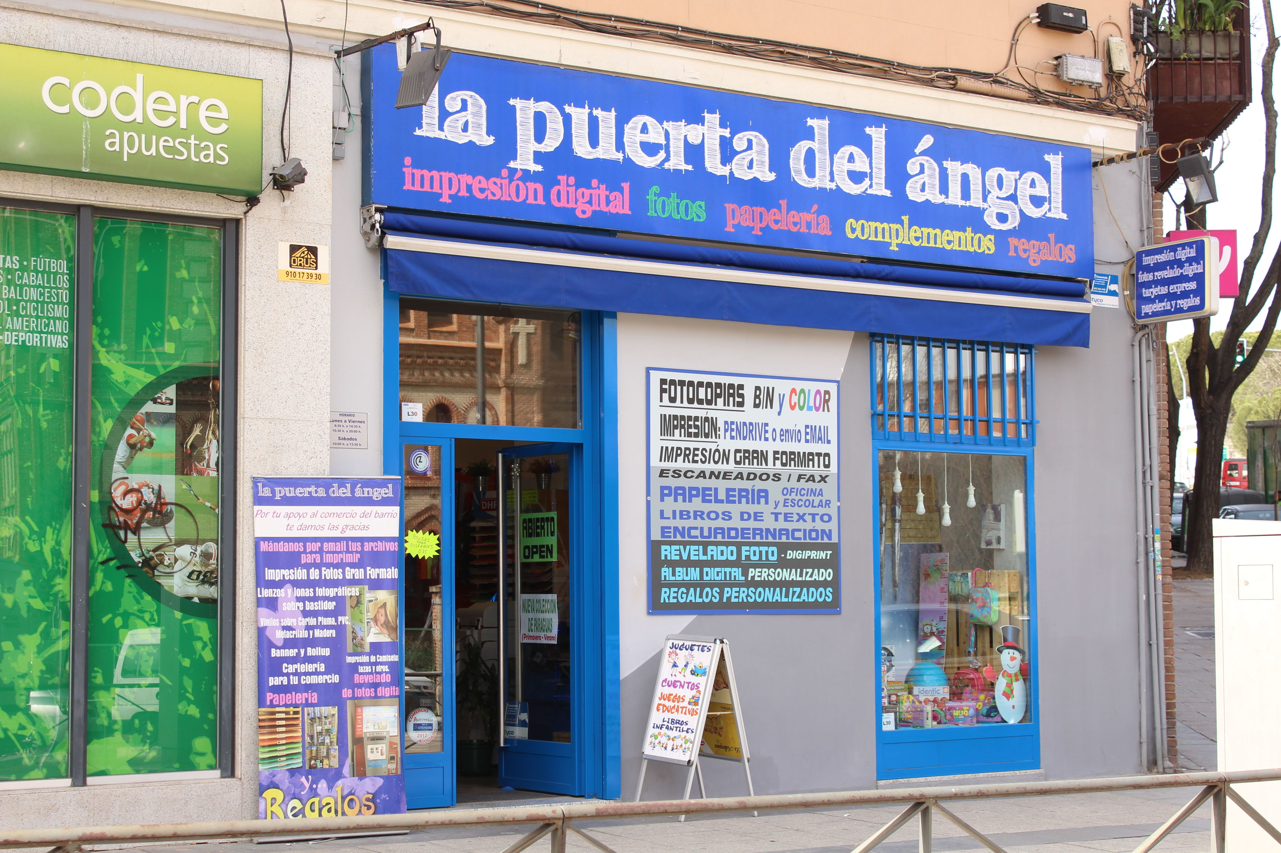 Foto de portada Papelería y Copistería Puerta del Angel